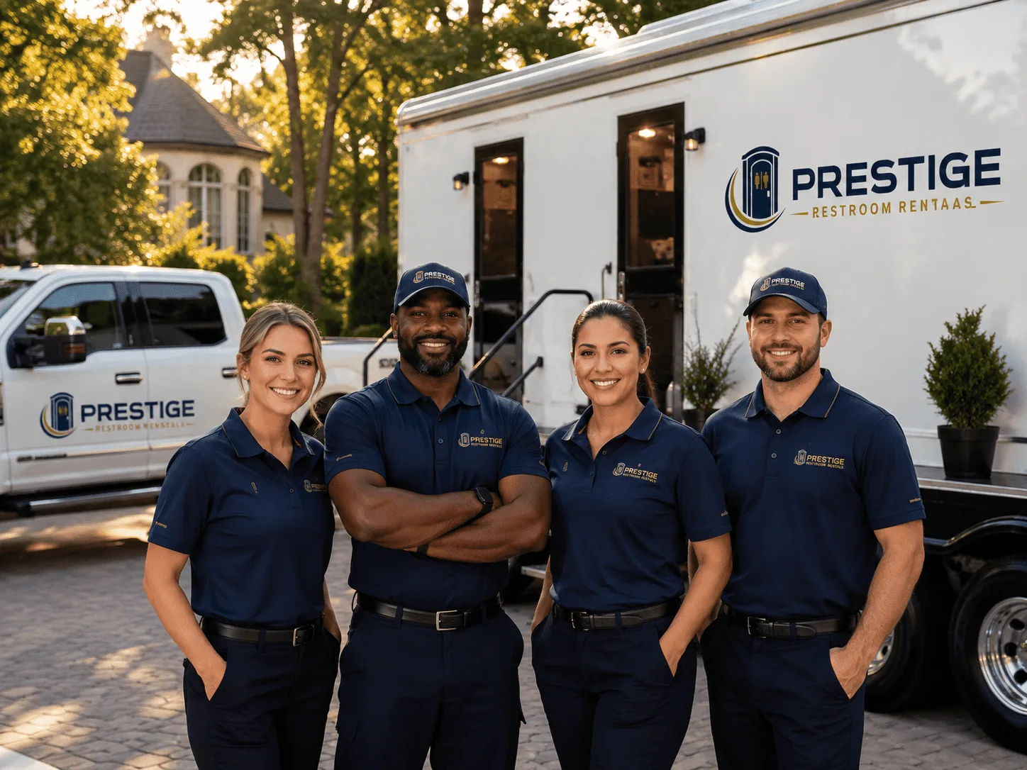 Trusted Luxury Portable Restrooms company in Coloma, CA
